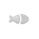 Perle en Zamak Poisson 20 x 10 mm Ø 2 mm (2 Pièces/Set)