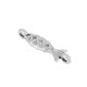 Connettore in Zama a Forma di Pesce 6X15 mm