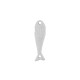 Zamak Connector Fish 27x8mm