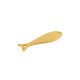 Zamak Connector Fish 27x8mm