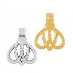 Breloque Géométrique Irrégulière en Zamak 13 mm