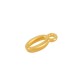 Zamak Charm Number "0" 6x10mm
