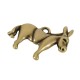 Pendentif en Zamak âne 34 x 31 mm