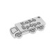 Pendentif Zamak Camion « Καλό Δρόμο » 37 x 19 mm