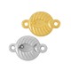 Conector de Metal Zamak Redondo con Pez 12mm