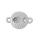 Conector de Metal Zamak Redondo con Pez 12mm