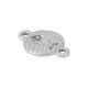 Conector de Metal Zamak Redondo con Pez 12mm