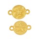 Zamak Connector Round with Starfish 12mm