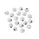 Zamak Bead Round Faceted 4mm Ø1.3mm