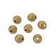 Zamak Bead Round Faceted 6mm Ø1.3mm
