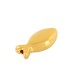 Zamak Bead Fish 15x7mm Ø1.4mm