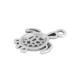 Zamak Charm Turtle 15x19mm