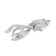 Colgante de Metal Zamak Pez Dorado 15x61mm