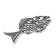 Colgante de Metal Zamak Pez 82x42mm