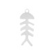 Zamak Pendant Fishbone 37.5x15mm