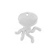 Colgante de Metal Zamak Pulpo 30x25mm