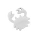 Colgante de Metal Zamak Cangrejo 22x25mm