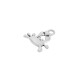 Colgante de Metal Zamak Cangrejo 25mm