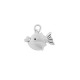 Colgante de Metal Zamak Pez 23x26mm