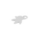 Colgante de Metal Zamak Estrella de Mar 23x17mm