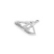 Zamak Pendant Boat 22x26mm