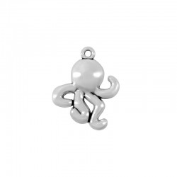 Colgante de Metal Zamak Pulpo 21x26mm