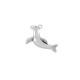 Colgante de Metal Zamak Foca 25x37mm