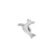 Colgante de Metal Zamak Foca 25x37mm