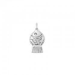 Colgante de Metal Zamak Pez 10x20mm