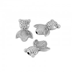 Pasador de Metal Zamak Cola de Pez 11x14mm(Ø1.4mm)