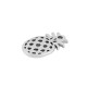 Colgante de Metal Zamak Piña 11x20mm