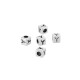 Cube en Zamak avec Lettre « Y » 4 mm Ø 2.2 mm
