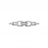999° Silver Antique Plated/ 5µm