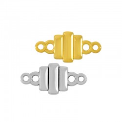 Connettore Rettangolare in Zama 15X10 mm