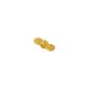 Zamak Bead Round Dual Disc 12x5mm Ø2.2mm