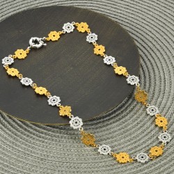 Ciondolo in Zama Mandala Flower 12 mm