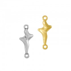Connecteur en Zamak en Forme de Croix 18 x 10 mm