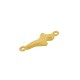 Zamak Connector Cross 18x10mm