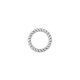 Zamak Ring Twisted 10mm
