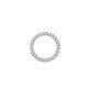 Zamak Ring Twisted 12mm