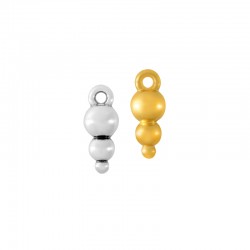 Perles Charm Zamak 6 x 15 mm