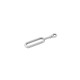 Breloque Rectangulaire Ovale en Zamak avec Perles 6 x 25 mm