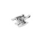 Zamak Charm Dog 13x14mm