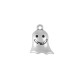 Colgante Fantasma con Sonrisa de Zamak 14 x 15 mm