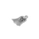 Breloque Fantôme Souriant en Zamak 14 x 15 mm