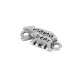 Conector de Metal Zamak Osos "mama bear" 15x9mm