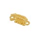 Zamak Charm Bears “mama bear” 15x9mm