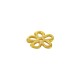 Zamak Charm Flower 17mm