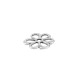 Pendentif Fleur en Zamak 25 mm