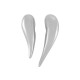 Passant Cœur en Métal/Zamak 13x22mm (Ø2mm) (2pcs/Set)